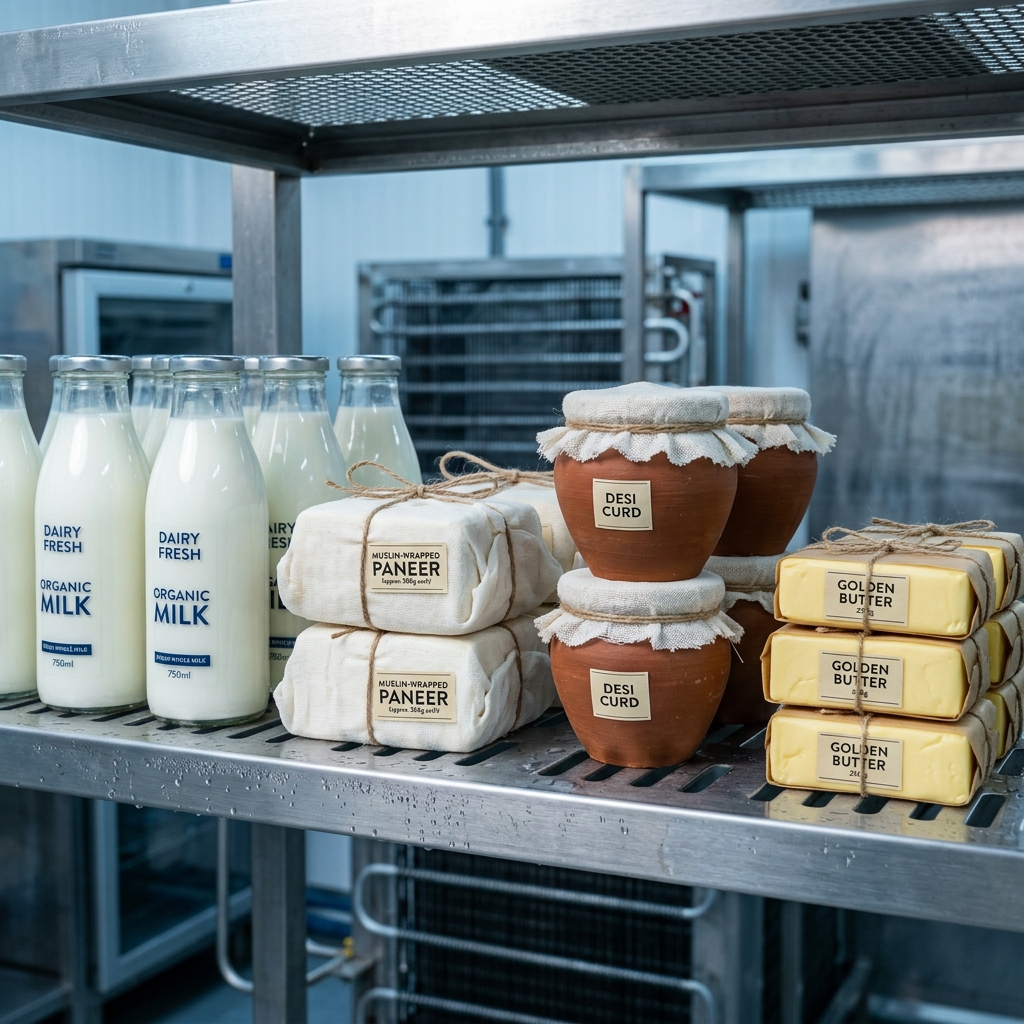 Fresh dairy products